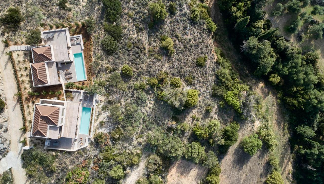 Villa Olivio - Secret Roc Villas Livathos  Luaran gambar