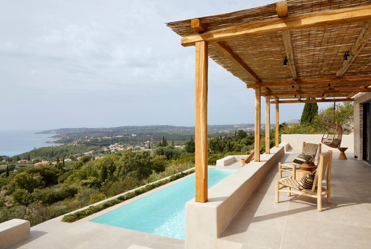 Villa Olivio - Secret Roc Villas Livathos  Luaran gambar