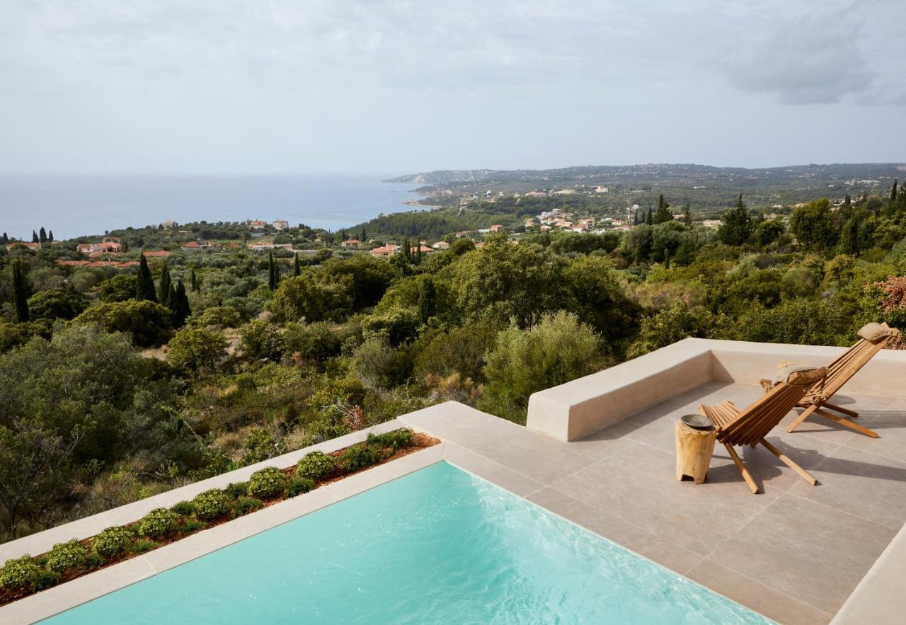 Villa Olivio - Secret Roc Villas Livathos  Luaran gambar